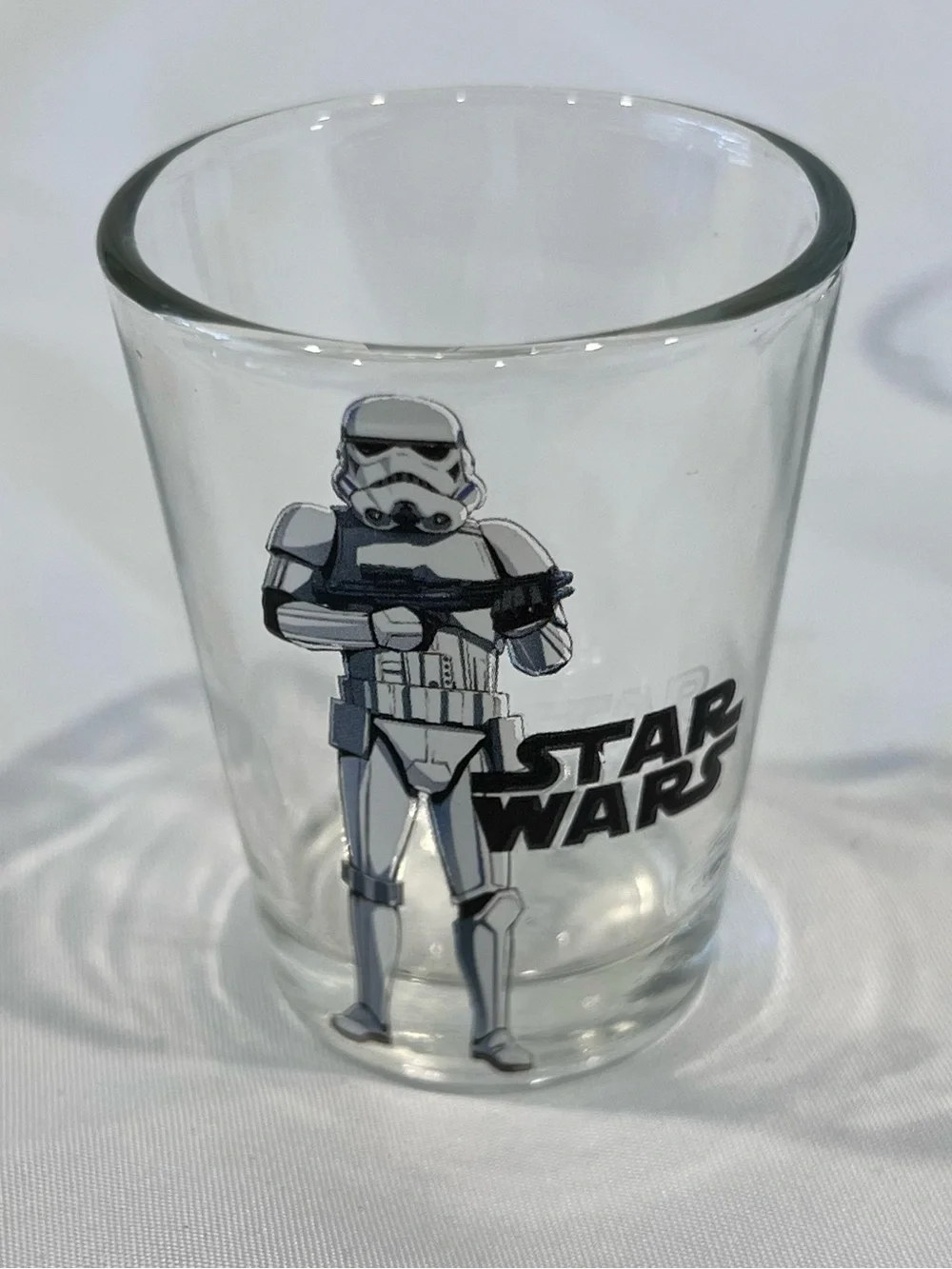 Star Wars 4 Piece Character Shot Glass Set Luke Leia Vader Stormtrooper